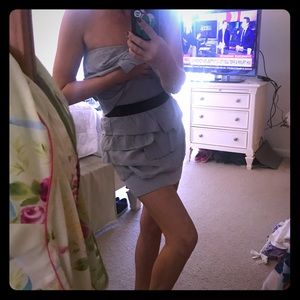 Grey Juicy Couture Ruffled Mini ✔️